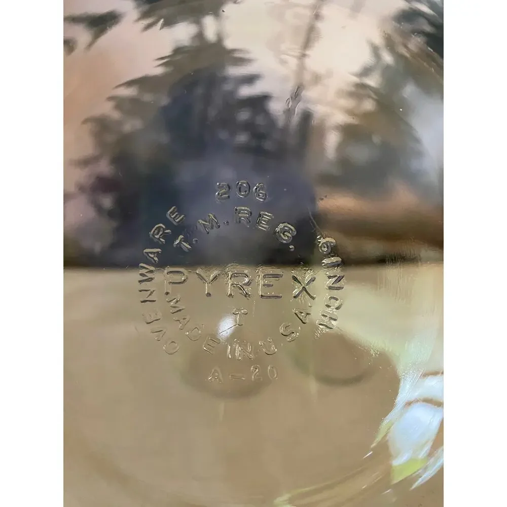 Vintage Pyrex Clear Glass Bakeware Lot 13x9 3QT Baking Dish & 3 Mini 6